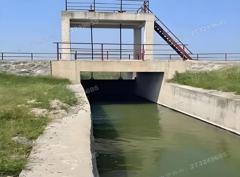 泸水县涵洞出口闸门