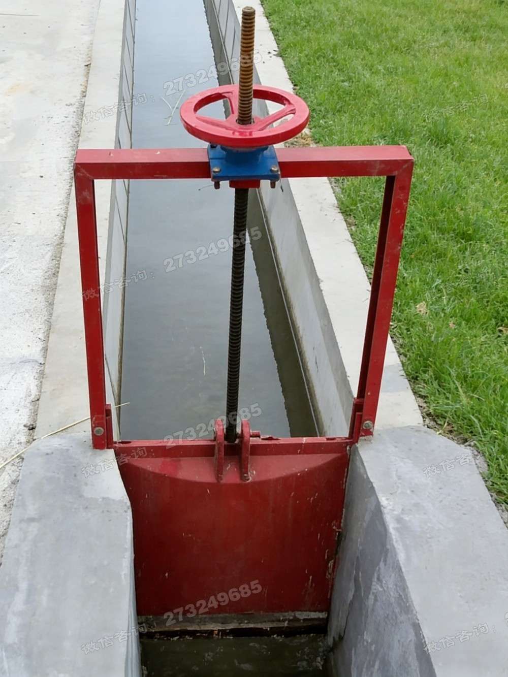 泸水县小型渠道铸铁闸门