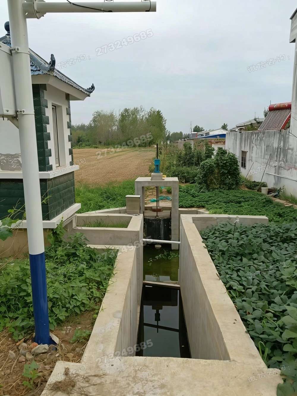 涟源泵房配套铸铁闸门