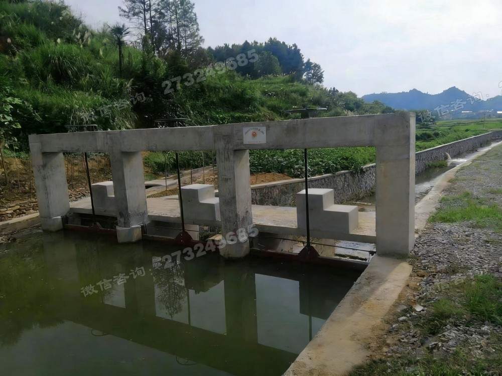 富平县渠道控水铸铁闸门