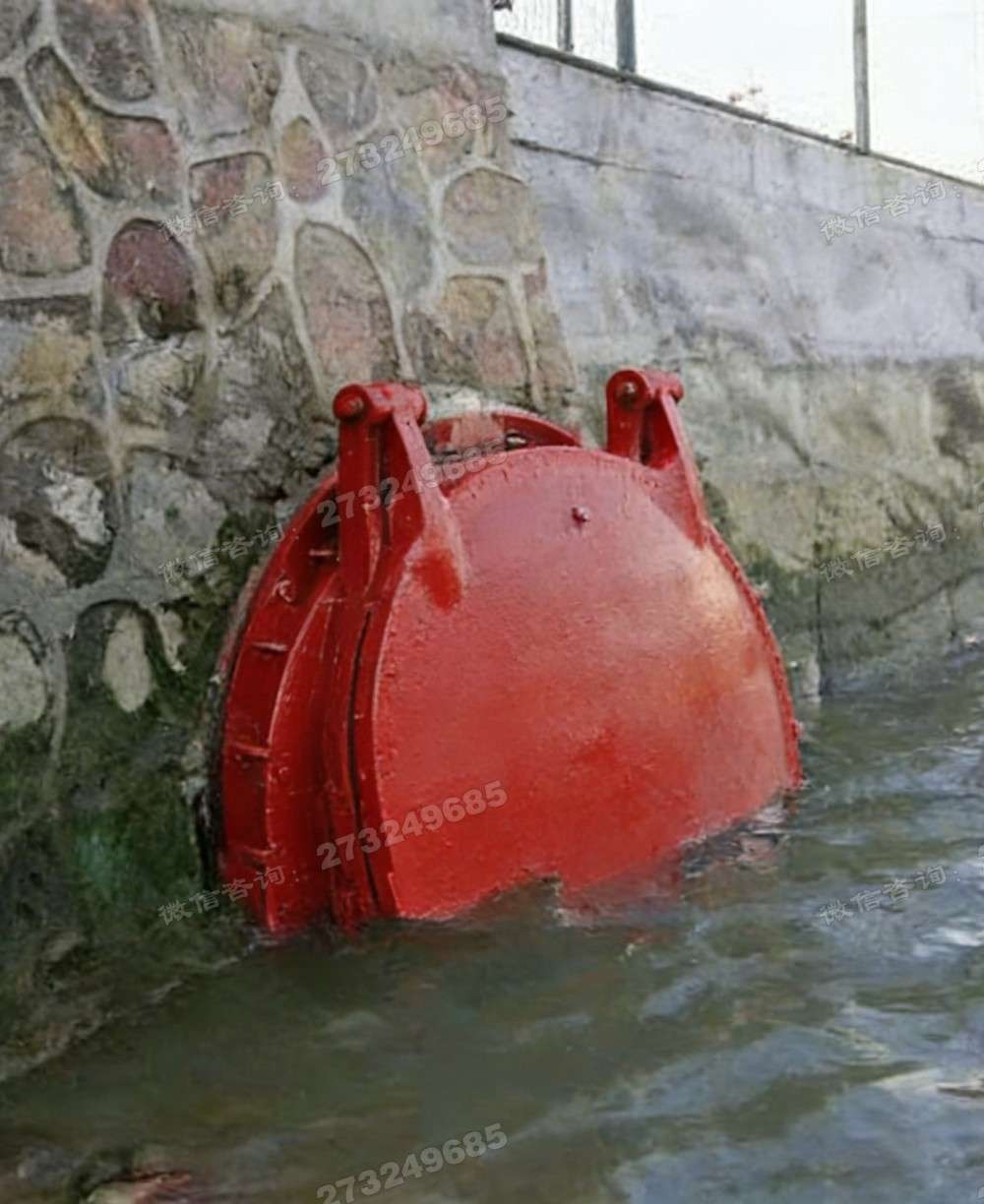 元氏双色铸铁拍门