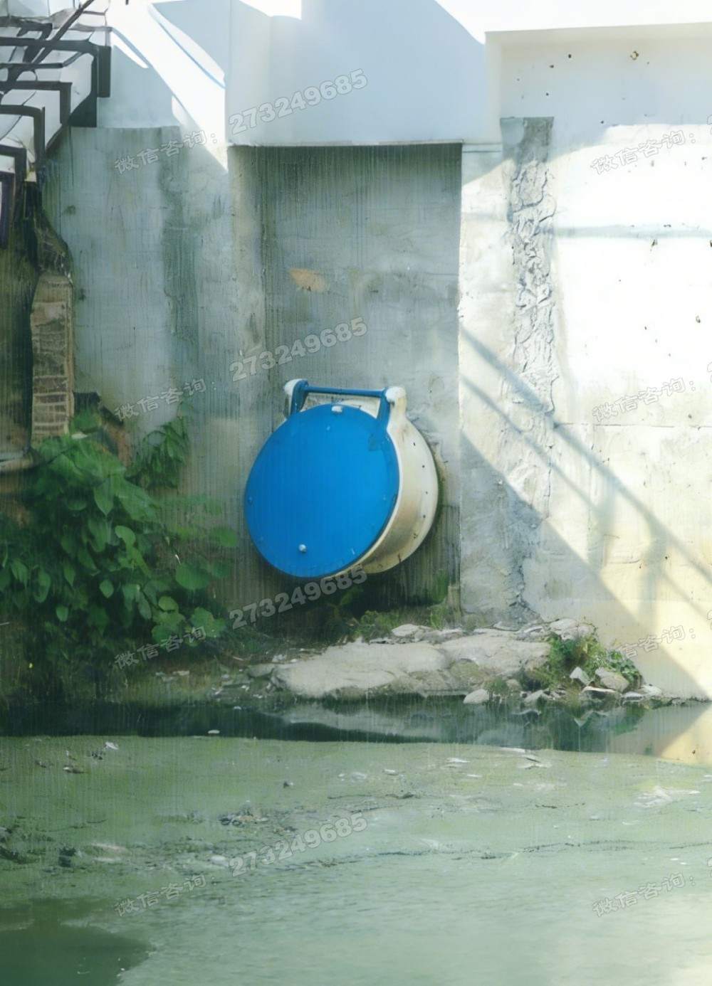元氏河道铸铁拍门