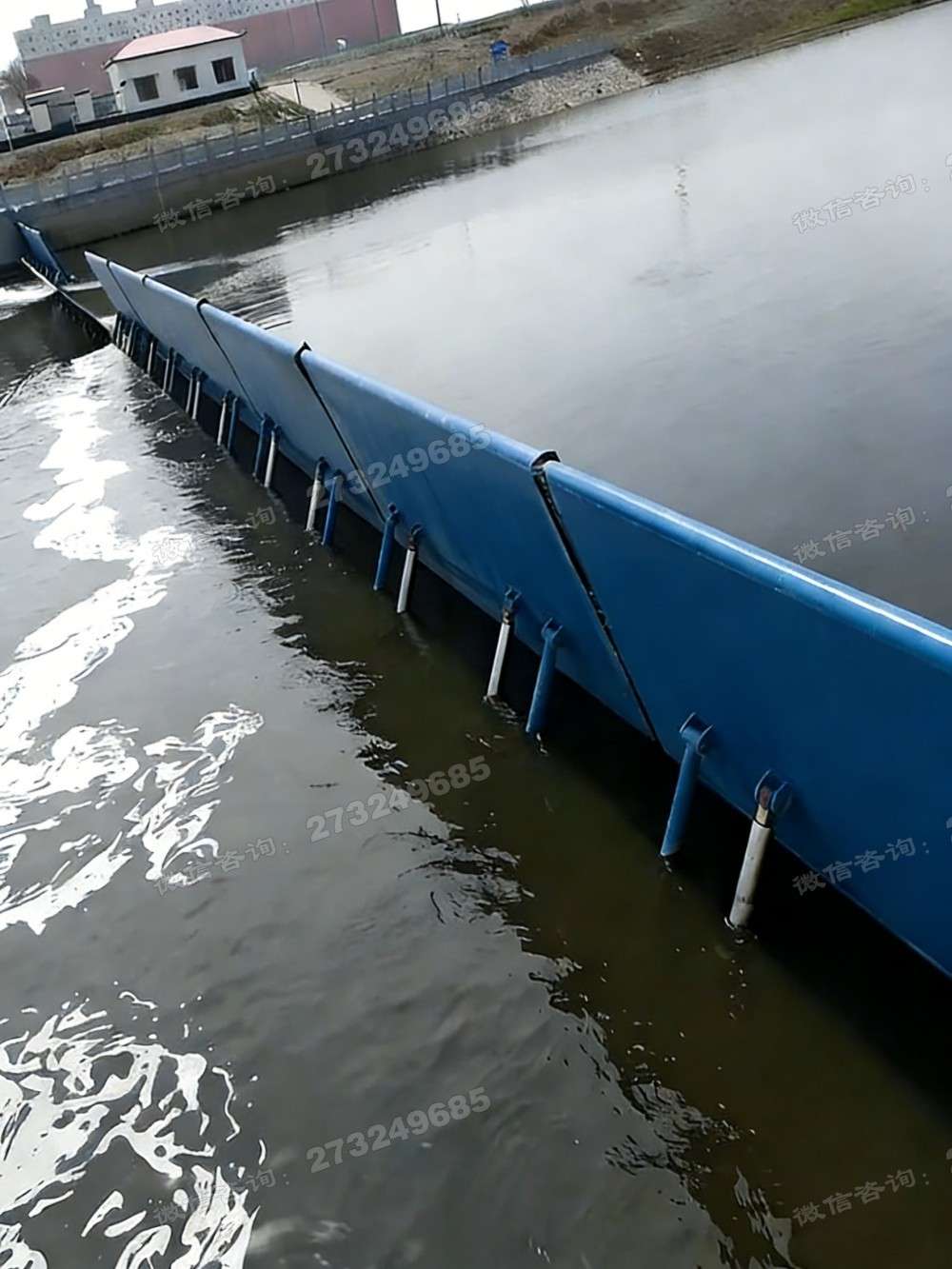 玉门景观河道液压钢坝