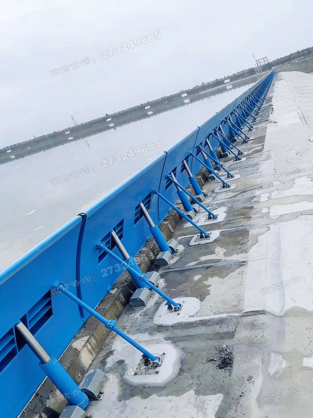 玉门观景液压钢坝