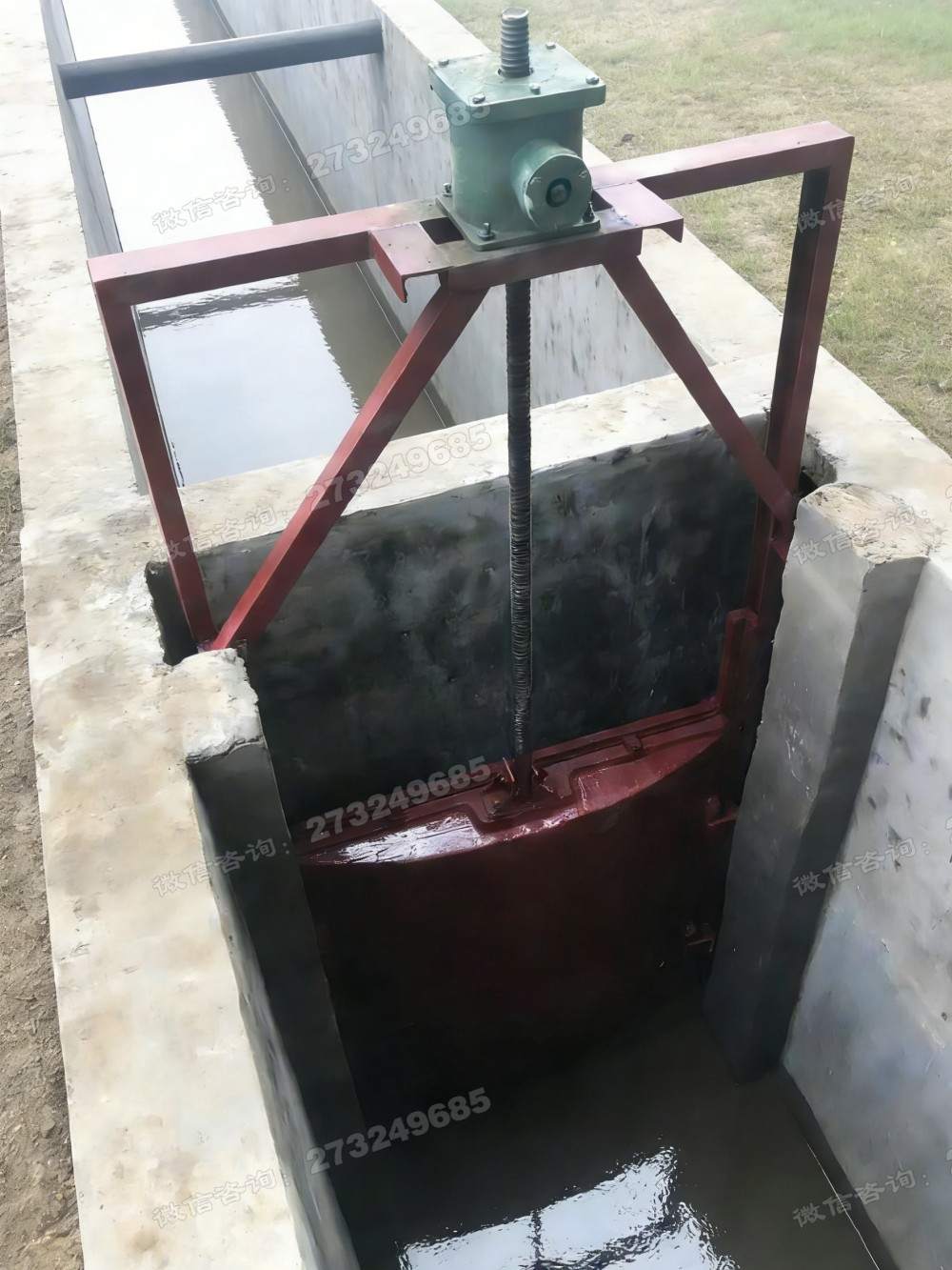 克山县电动渠道闸门