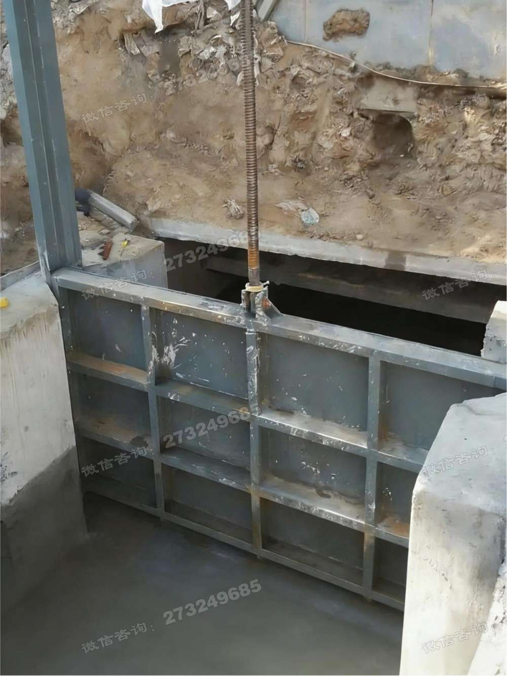 云霄县框架式钢制闸门