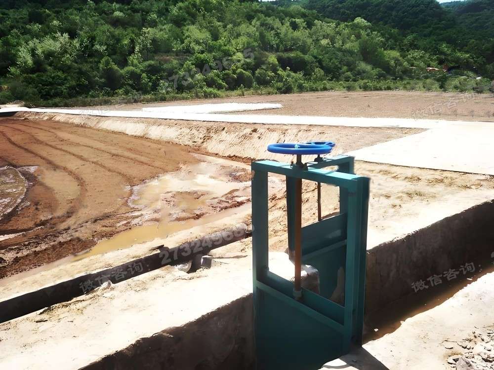 源汇绿色渠道铸铁闸门