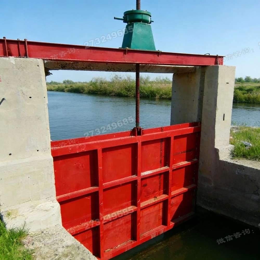 定海河道大口径钢制闸门