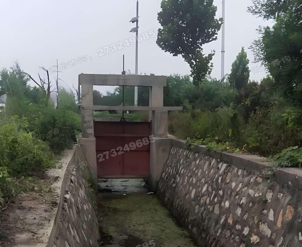 源汇路边渠道铸铁闸门