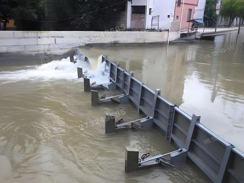 威远县城镇河道液压钢坝