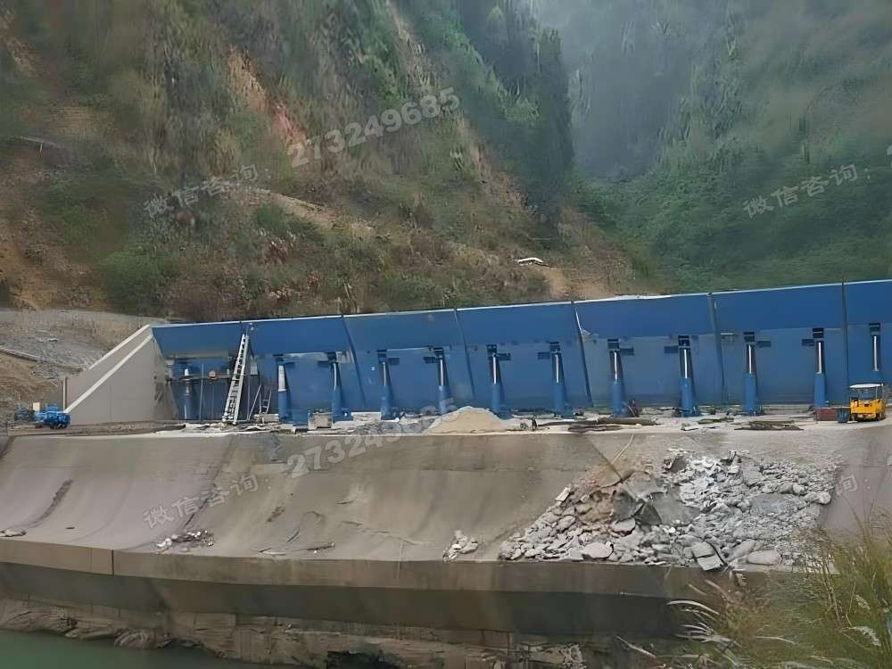 威远县山区河道液压钢坝闸门
