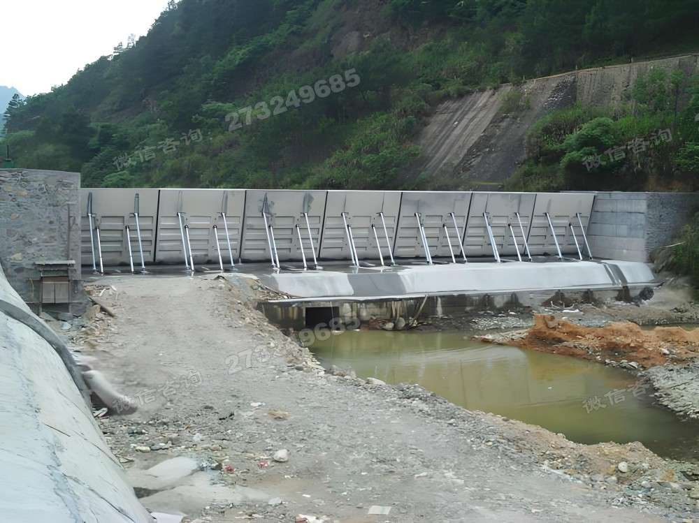 汉南山区河道液压钢坝