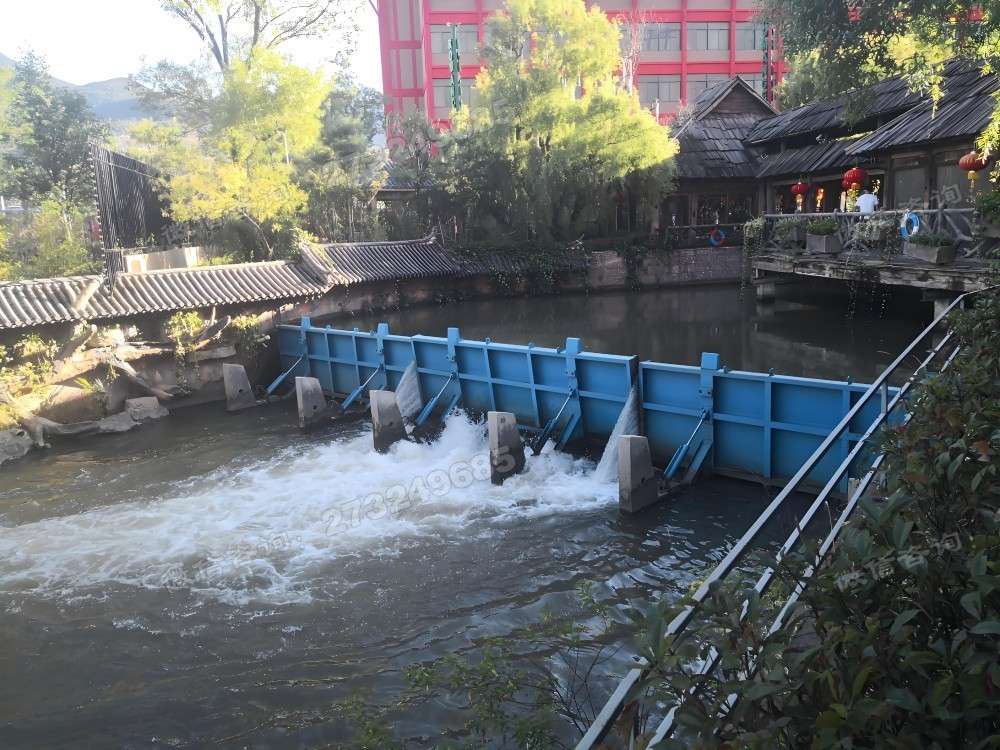 弓长岭分段式液压钢坝