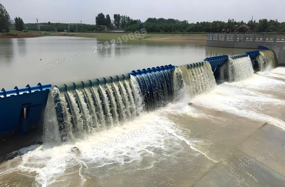 沐川县泄洪液压钢坝控水闸门