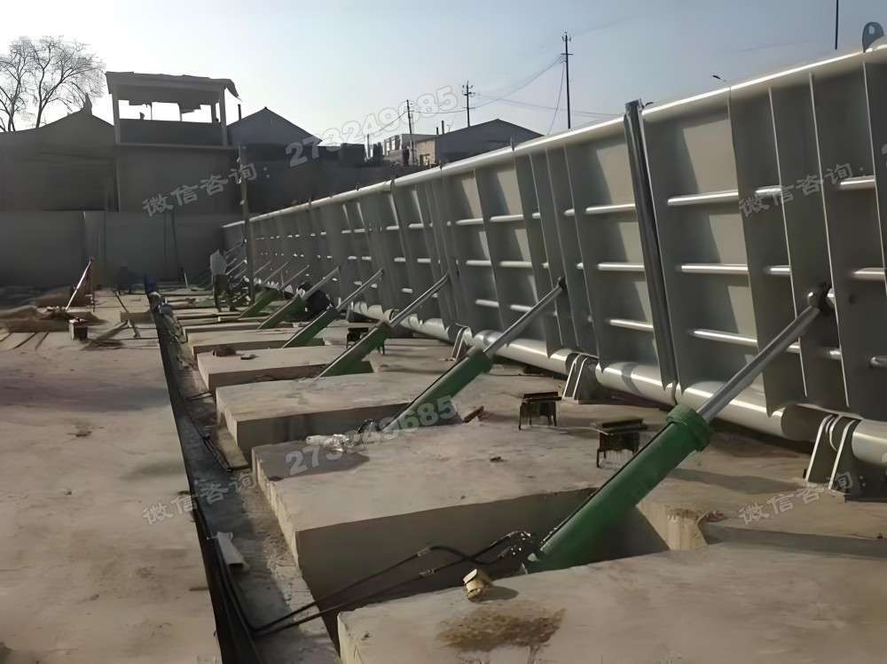 秦皇岛防洪排涝液压钢坝