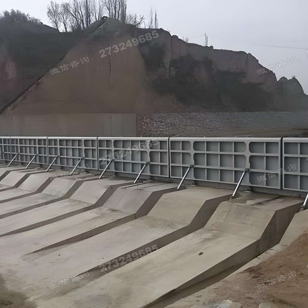 普陀山谷河道液压钢坝