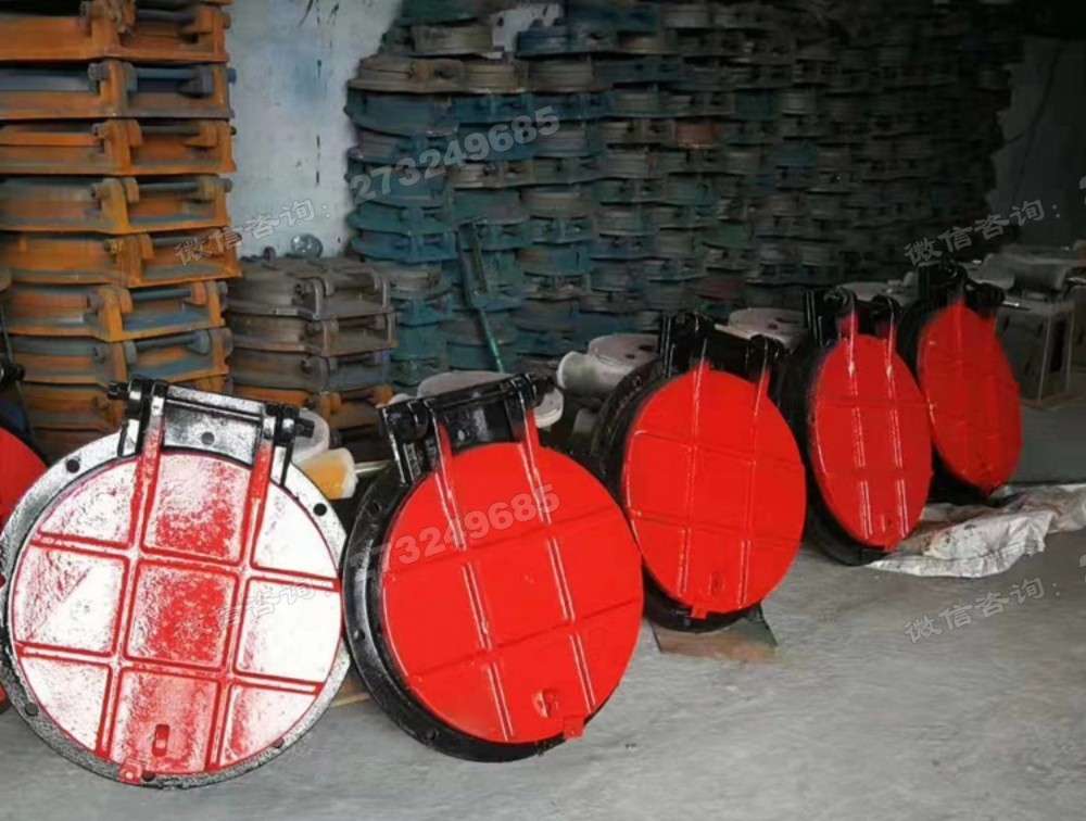 平凉现货铸铁拍门