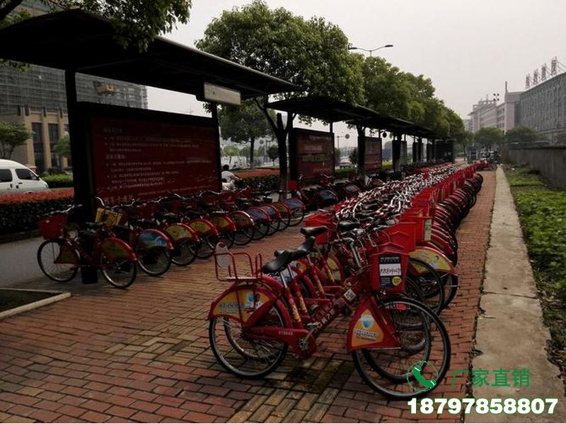 张北共享自行车智能停车棚